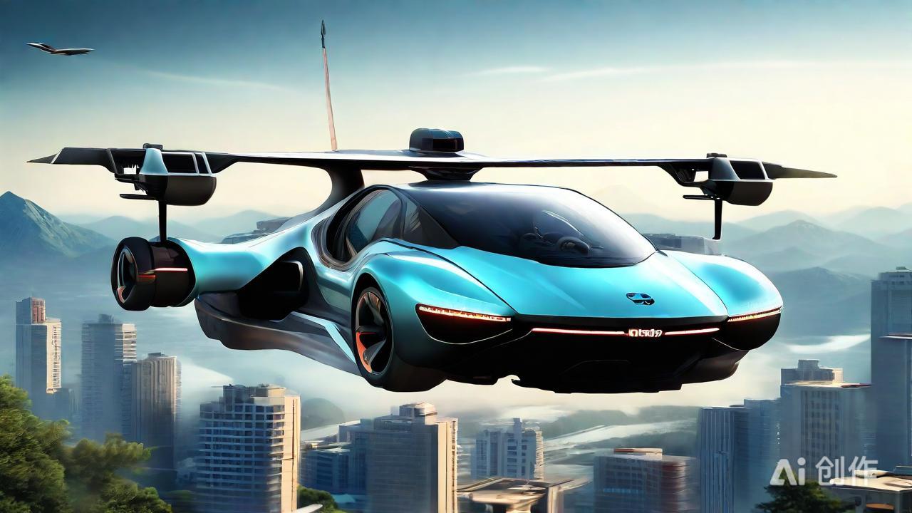 飛行汽車，推動(dòng)低空經(jīng)濟(jì)新質(zhì)生產(chǎn)力騰飛！(圖3)