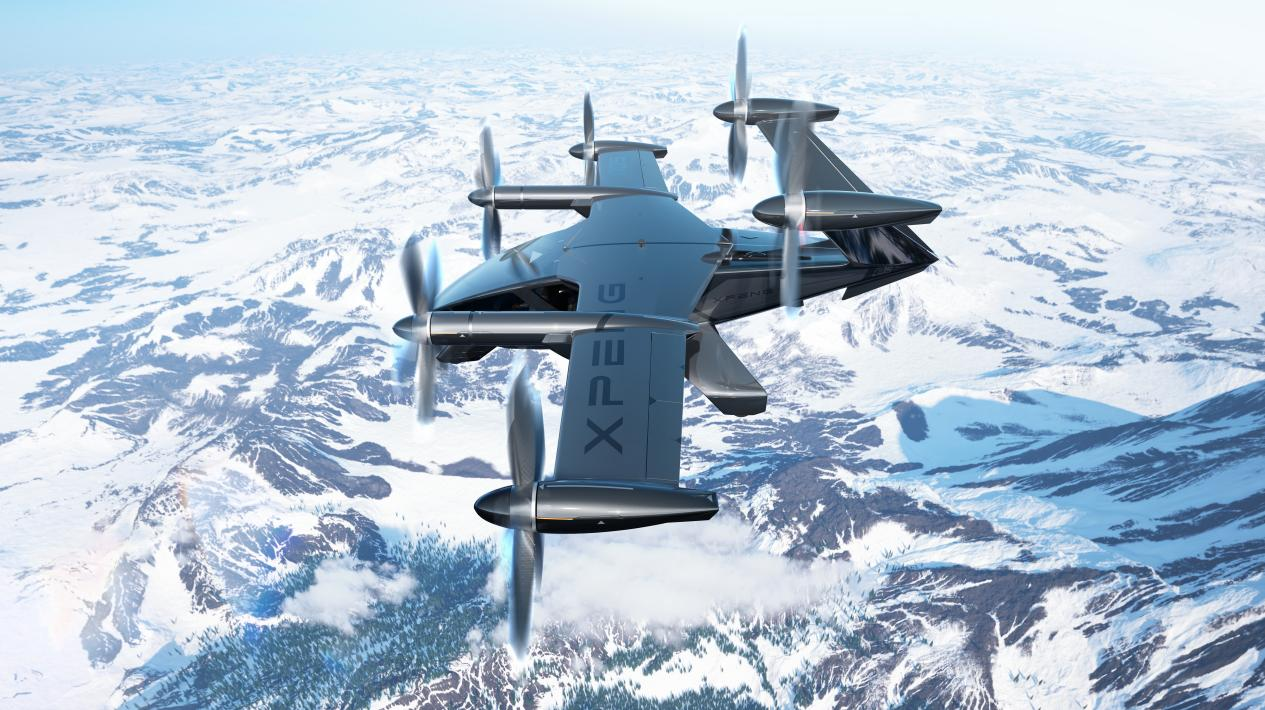 小鵬匯天“陸地航母”已實現(xiàn)載人飛行，全傾轉旋翼飛行汽車構型公布(圖15)