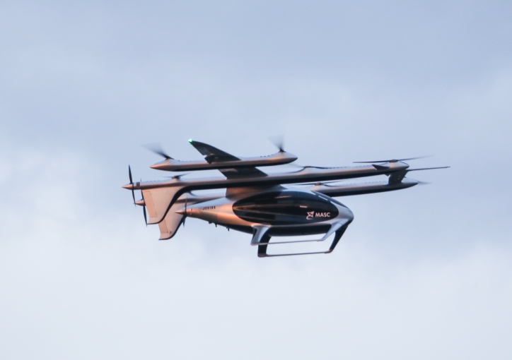 峰飛航空eVTOL“空中的士”日本首飛成功，推動(dòng)全球AAM發(fā)展(圖2)