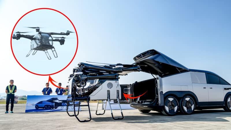 何小鵬測(cè)試陸地航母被拍！(圖7)