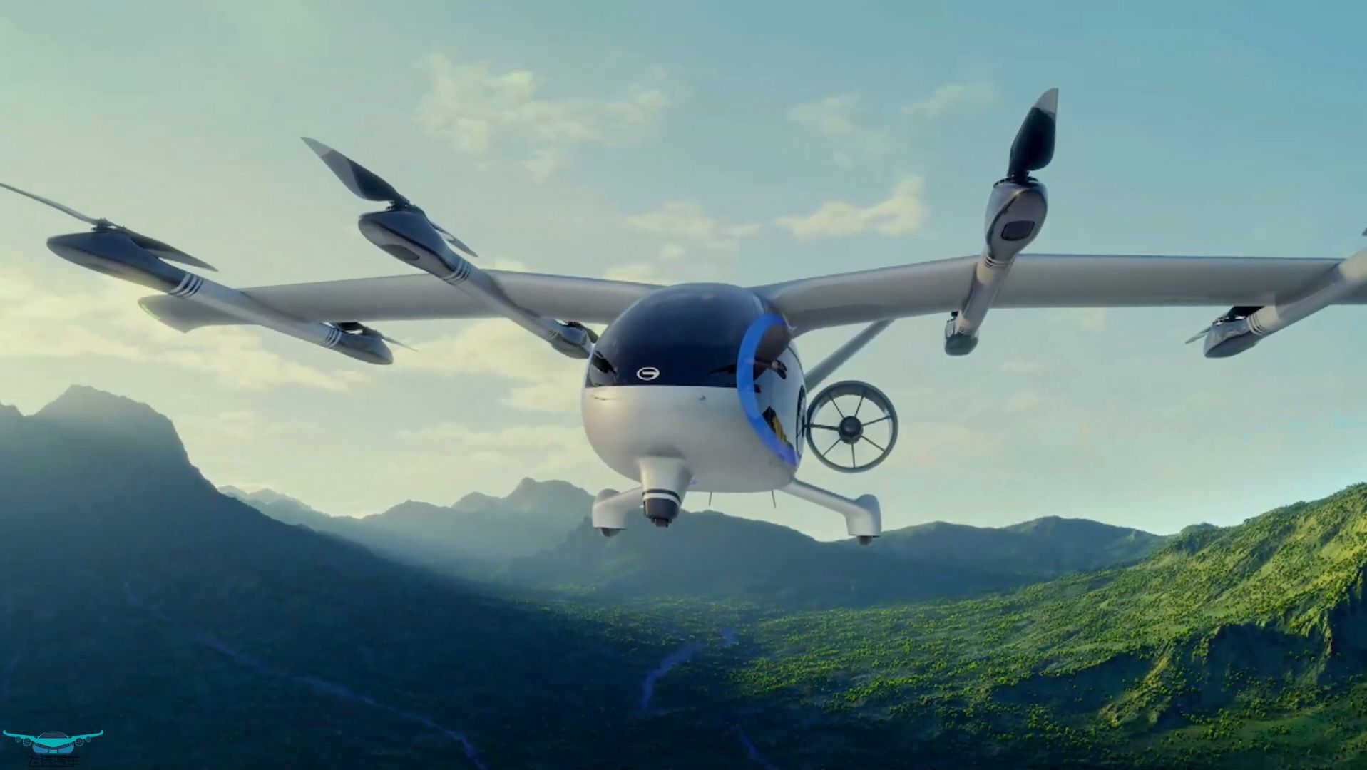 廣汽復(fù)合翼飛行汽車高域 GOVY AIRJET 參數(shù)價格量產(chǎn)時間(圖4)