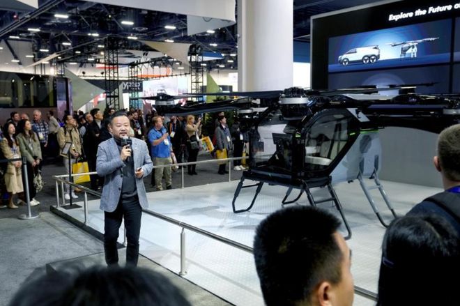 小鵬匯天分體式飛行汽車 “陸地航母” 北美CES電子展亮相