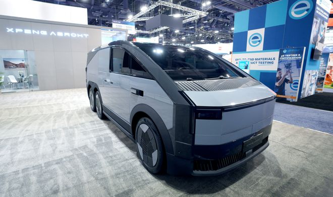 小鵬匯天分體式飛行汽車 “陸地航母” 北美CES電子展亮相(圖2)