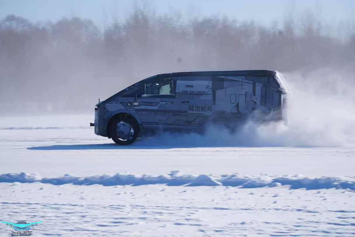 小鵬匯天“陸地航母”冬測完成，2026年飛行汽車量產(chǎn)在即(圖1)