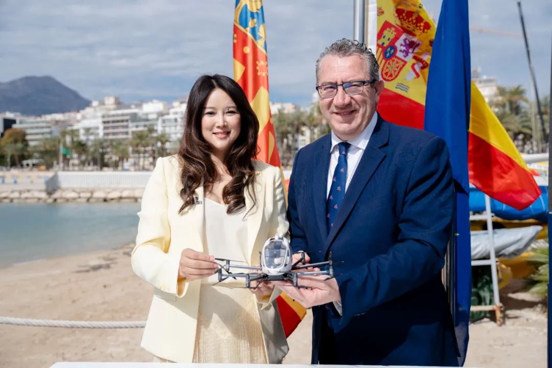 億航智能EH216-S在貝尼多姆市完成歐洲首個eVTOL城市飛行，參與歐盟U-ELCOME項目(圖6)