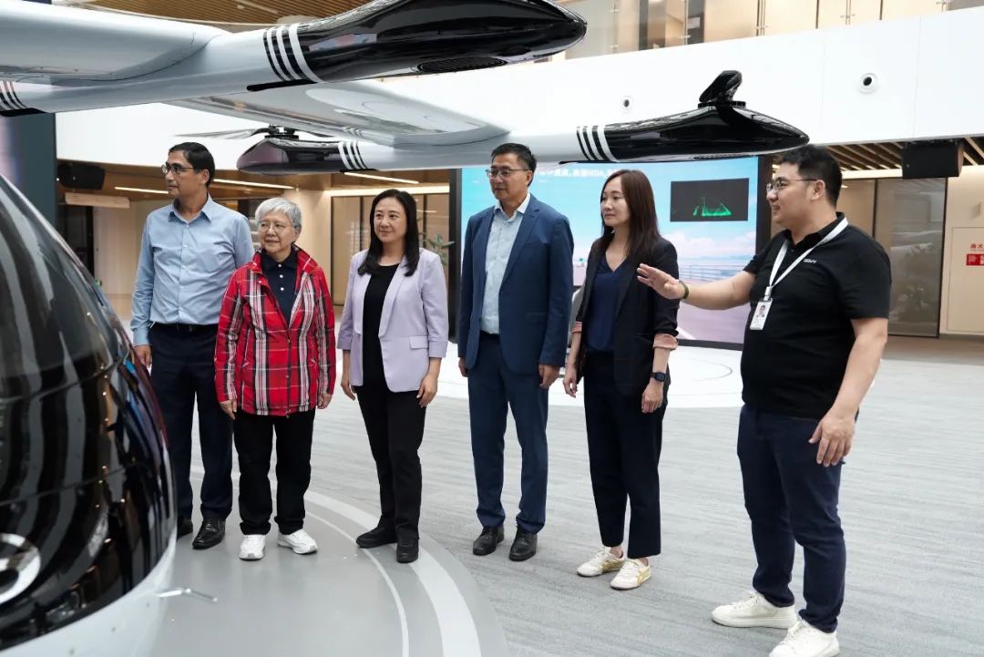 大灣區(qū)低空經(jīng)濟(jì)聯(lián)盟考察廣汽高域 共繪低空出行新藍(lán)圖(圖2)