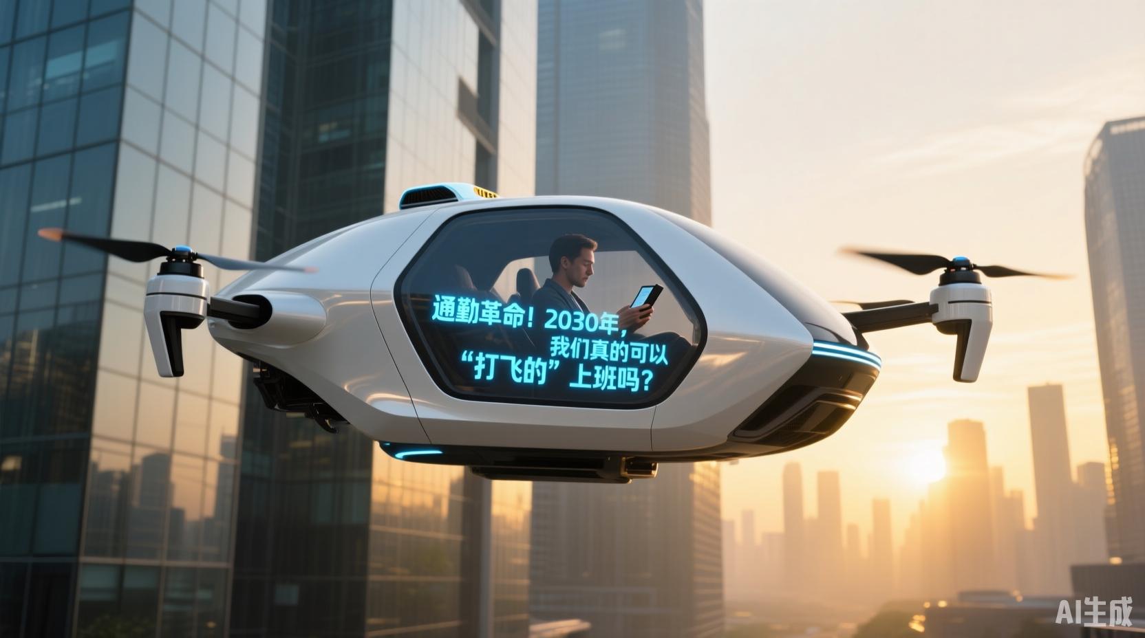 通勤革命！2030年，我們真的可以“打飛的”上班嗎？