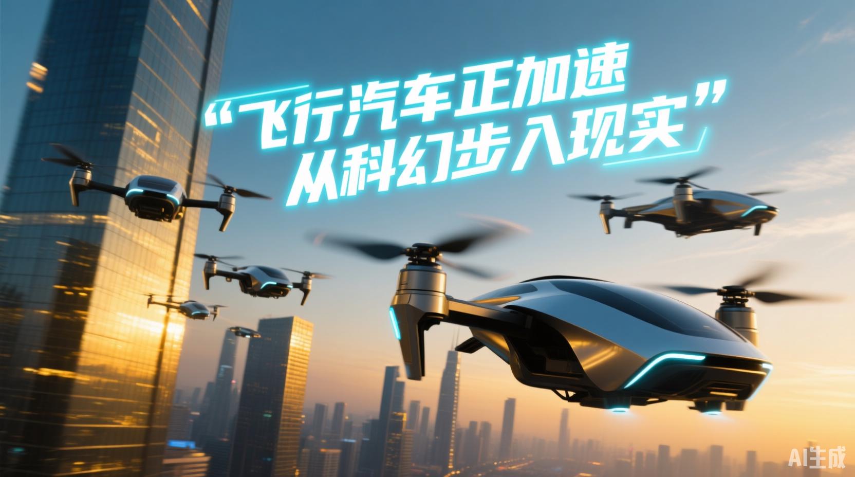 飛行汽車正加速從科幻步入現(xiàn)實