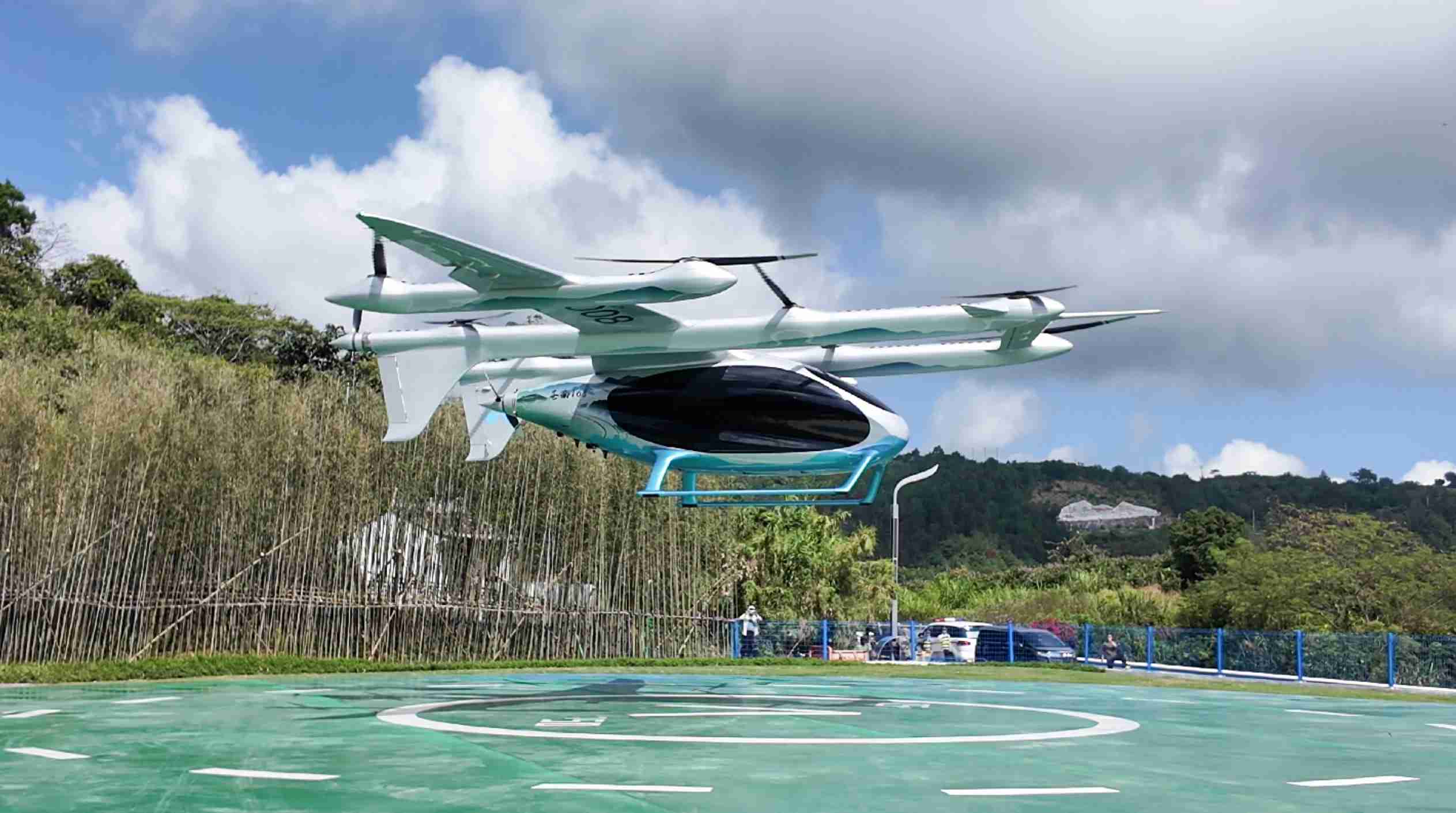 峰飛完成全球首次2噸級eVTOL海上風(fēng)電平臺飛行