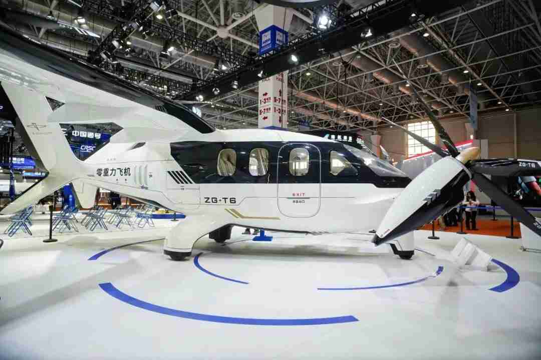 零重力載人eVTOL ZG-T6全球首發(fā)，震撼亮相2025亞洲通航展(圖2)
