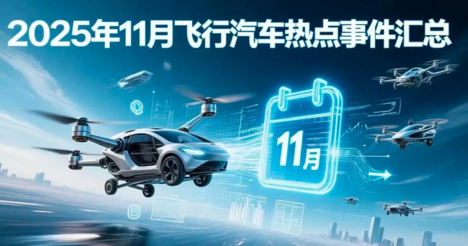 2025年11月飛行汽車熱點事件匯總