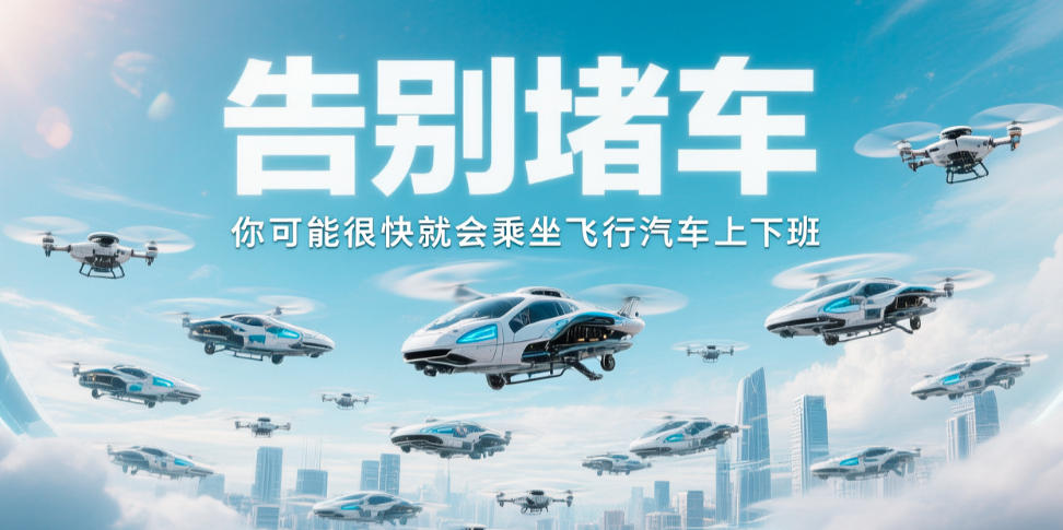 告別堵車(chē)？你可能很快就會(huì)乘坐飛行汽車(chē)上下班